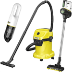 Пилососи та комплектуючі