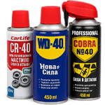 Универсальные смазки и спреи для смазывания