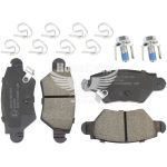 Колодки гальмівні Opel Astra G з98-05р.в. зад. (Bosch) (LPR)
