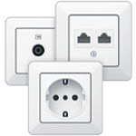 Розетки и выключатели