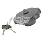 Кришка б-бака DAF на ключ (Rider) пластмасова з ланцюгом (80мм.)