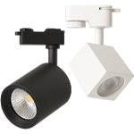 Трекові світильники та комплектуючі