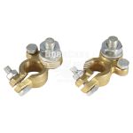 Клеми для акумулятора (Molder Tools) легкові, латунь 190гр. (шпилька М10)