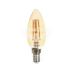 Feron Світлодіодна лампа E14 Filament LB-58 4Вт 2200K C37 Свіча