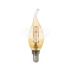 Feron Світлодіодна лампа E14 Filament LB-59 4Вт 2200K CF37 Свіча на вітрі