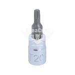 Головка торцева з бітою TORX 1/4 T20 (Toptul) (37мм.)