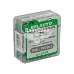Запобіжники плоскі міні (Belauto) уп. 100шт. (30A)