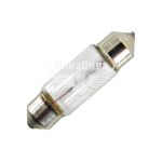 Лампочка 2-ох цокольна C5W біла 24V-5Вт SV8.5-8 37мм. (Solar) (упак.-10шт.)