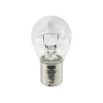 Лампочка 1-но конт. груша біла 12V-21Вт P21W BA15s (Zollex) (упак.-10шт.)