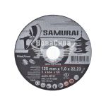Круг відрізний 125х1.0х22.23 по металу (Samurai)