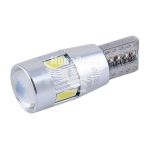 Лампочка без цоколя LED T10_W5W SMD біла 6-діодів 12V W2.1x9.5d CANbus (Solar) (к-т.-2шт.)