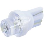 Лампочка без цоколя LED T10_W5W LEDS біла 1-діод 12V W2.1x9.5d (Solar) (упак.-10шт.)