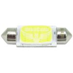 Лампочка 2-ох цокольна LED T11_C5W COB біла 1-діод 12V-3Вт SV8.5-8 39мм. (Solar) (упак.-10шт.)