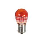 Лампочка 1-но конт. груша жовта 12V-21Вт P21W BA15s (PRO Fusion) (упак.-10шт.)