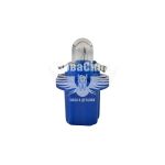Лампочка без цоколя семечка W1.2W синя 12V-1,2Вт BX8.5d (Brevia) (з патроном) (упак.-10шт.)