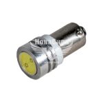 Лампочка з цоколем LED T4W LEDS біла 1-діод 12V-4Вт BA9s (Zollex) (к-т.-2шт.)