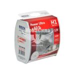 Лампочка галогенна H1 P14.5s 12V-55Вт (Brevia) +60 (Power Ultra) (кт. 2шт.)