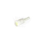 Лампочка без цоколя семечка LED T5 W1.2W SMD біла 1-діод 12V-0,1Вт W2x4.6d (Futura) (упак.-10шт.)
