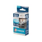 Лампочка без цоколя LED T20_W21W SMD біла 15-діодів 12/24V W3x4.6d CANbus (Brevia) (к-т.-2шт.)