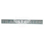 Наклейка з написом TRANSPORTER 30х2,8 біла