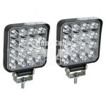 Фара світлодіодна LED 48W 6000К (КНР) (85х85х18мм.) кт. 2шт.