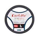 Чохол руля L чорний 39-41см. (CarLife)