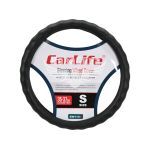 Чохол руля S чорний 35-37см. (CarLife)