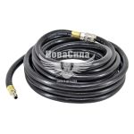 Шланг компресора 10х17мм. 20Атм. 10м. (Intertool) (резиновий підс.)