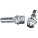 Болт колеса унів. 12x1,5x28 цинк ключ 17 конус (Walline)
