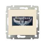 LEGRAND Valena Розетка комп'ютер + телефон RJ45 CAT6 + RJ11, слонова кістка, (без рамки)