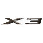 Емблема кришки багажника BMW X3 (Original)