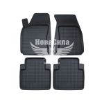 Автокилимки в салон Skoda Super B з01-08р.в. (Polytep) (гумові) кт.-4шт. (високий борт)