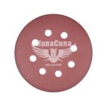 Наждачний папір (TITAN Abrasive) P_0400 125мм. (круг 8отв. на липучку)