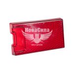 Скло ліхтаря зад. 21011 червона (Формула Світла)