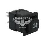 Кнопка вимикач протитуманного ліхтаря КАМАЗ зад. 5-конт. 24V (Skadi) ЗИЛ, МАЗ, ГАЗ