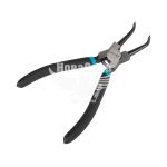 Щипці для зняття стопорних кілець (Molder Tools) зігнуті для зажиму 180мм.