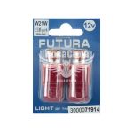 Лампочка без цоколя LED T10 W21W SMD червона 24-діоди 12V W3x16d (Futura) (к-т. 2шт.)