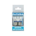 Лампочка з цоколем LED T4W SMD синя 6-діодів 12V-0,7Вт BA9s (Futura) (к-т.-2шт.)