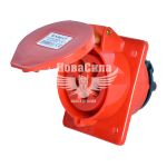 E.NEXT Силова розетка, що вбудовується e.socket.pro.5.32.wall, 5п., 380В, 32А (425)
