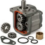 Насоси шестеренні, комплектуючі