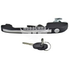 Ручка дверна зовн. VW Golf I-II з76-91р.в. перед. лів. (Febi)
