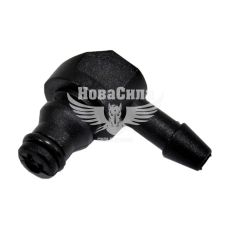 Штуцер шланга обратки MB C-Class з97-07р.в. Г-образ. (Engitech)