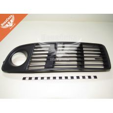 Решітка бампера Audi A6 з01-05р.в. перед. ліва чорна (FPS)