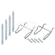 Рем. к-т. колодок Peugeot 406 з95-04р.в. зад. (ERT)