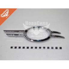 Рамка решетки бампера MB E-Class (W211) з02-09р.в. пред. прав. (FPS) (хром)