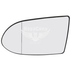 Стекло зеркала бок. Opel Zafira A с99-05г.в. лев. с подогр. (Alkar) (полотно)