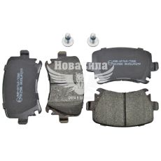 Колодки тормозные VW Caddy III с04-10г.в. зад. (Lucas-Girling) (ABE) (без датчика)