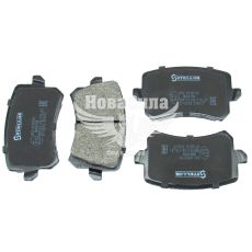 Колодки гальмівні VW Caddy III з04-10р.в. зад. (Lucas-Girling) (Stellox) (без датчика)