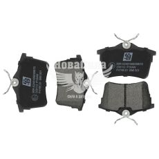 Колодки гальмівні Citroen Berlingo з08р.в. зад. (TRW) (Solgy)