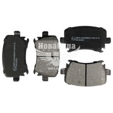 Колодки гальмівні VW Caddy III з04-10р.в. зад. (Lucas-Girling) (Premiere) (без датчика)